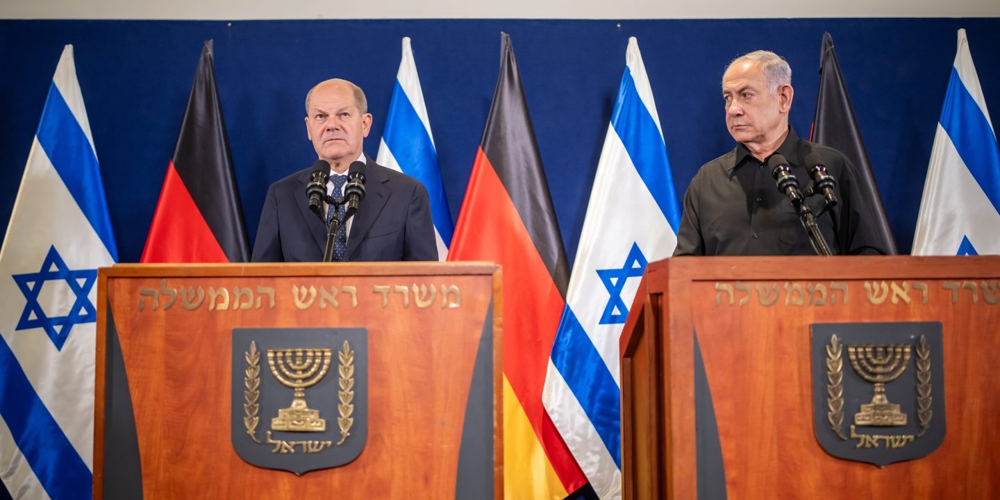 Raketenalarm In Tel Aviv: Bundeskanzler Scholz Muss Mehrmals In ...