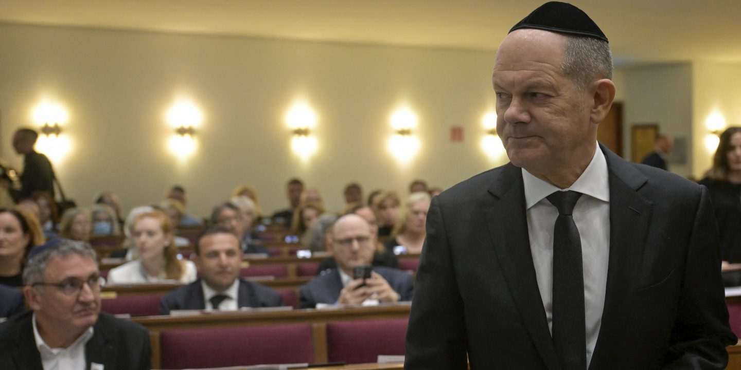 Olaf Scholz remembers the victims of October 7th: “We are still shocked”